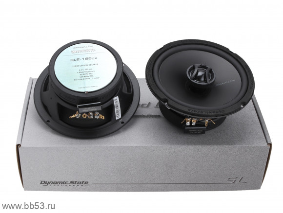 Dynamic State SLE-165cx [16см/2х полосн.коакс./60Вт ном./120Вт макс./92Дб/4 Ом/65 - 20000 Гц]