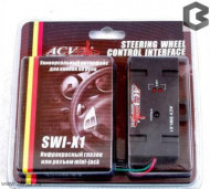 ACV SWI-X1 [универсальный программируемый интерфейс для штатных кнопок на руле, резистивный]
