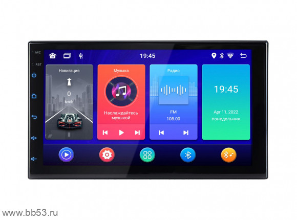 SWAT ANB-7020 [7"/БЕЗДИСКОВАЯ/ANDROID 10/Bluetooth/USB/SD/WiFi/GPS]