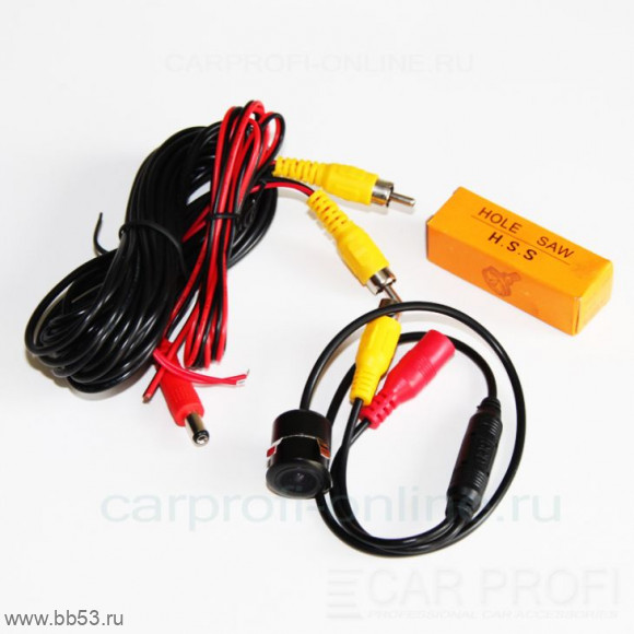 CAR PROFI HX-A02 [HD/врезная/угол 120 гр./0,2 люкс/12 В/проводка]