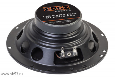 EDGE ED622B-E7 [16см/2х полосн. коакс./60Вт ном./120Вт макс./4 Ом/65 - 20000Гц]