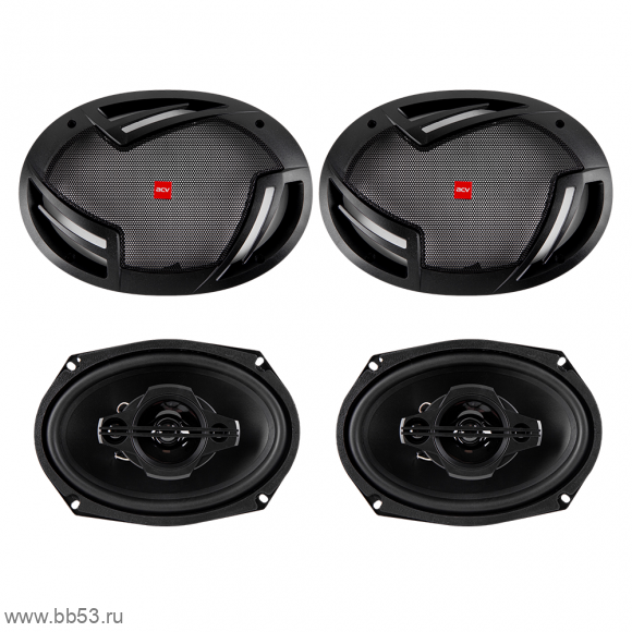 ACV BEATS SP693 [6"x9"/3х полосн.коакс./80Вт ном./240Вт макс./88Дб/4 Ом/65 - 20000 Гц]