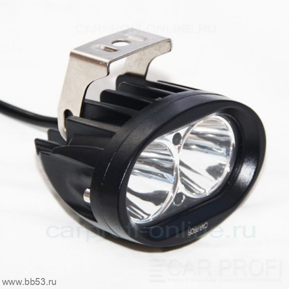 Прожектор светодиодный CP-20R овальный Spot 2*10 CREE XL-M 20W 1700 Лм 95*62*75мм [1 шт., 10-30V]