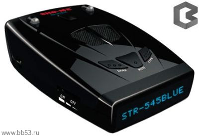 Sho-me STR-545 [радар детектор/8 диапазонов + СТРЕЛКА/светодиодный дисплей/360гр.]