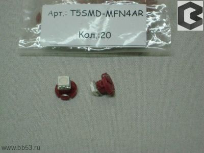 Лампа светодиодная Т5 (W2,0-4,6d) красная, 1 SMD диод (б/цокольная малая) 12v патрон MFN4AR Лампа светодиодная Т5 (W2,0-4,6d) красная, 1 SMD диод (б/цокольная малая) 12v патрон MFN4AR