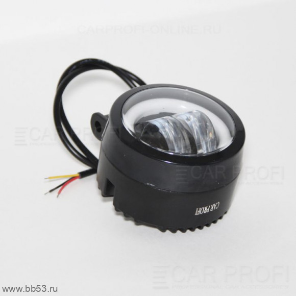 Прожектор светодиодный CP-20R Spot направленный круглые СТГ 20W CREE + ДХО [1 шт., 9-32V]
