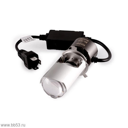H4/H19 MTF Light MiniLENS светодиодные лампы с линзой [H4 5500K/4500Lm/30W-45W/12v/2 шт ]