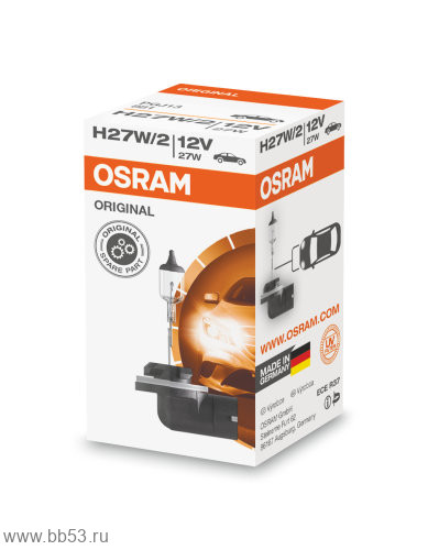 H27/2 Osram ORIGINAL LINE 881 [BOX 1 шт. 27W 450 Lm PGJ13]