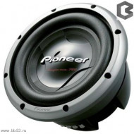 Pioneer TS-W3002D4 [12"/1000Вт ном/3500Вт макс./90Дб/4 + 4 Ом/диффузор базальт и карбон]