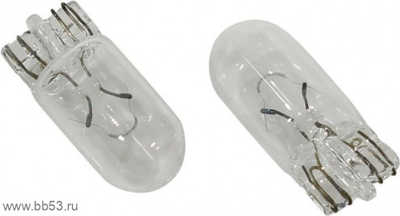 Автолампа W5w (W2.1*9.5d) 12V LSDP-001