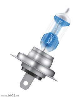 H7 Osram NIGHT BREAKER LASER +130% 64210NBL-HCB [EUROBOX 2 шт. 55W 1500Lm PX26d+130%]
