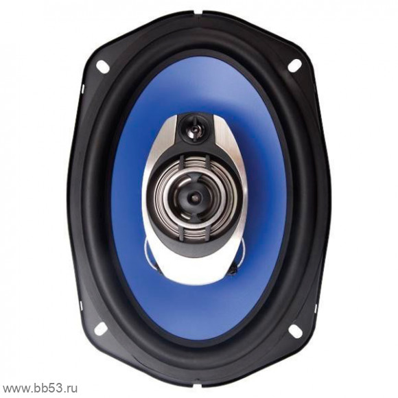 Kicx GFQ-693 [6"x9"/3х полосн.коакс./110Вт ном./220Вт макс./92Дб/4 Ом/55 - 22000 Гц]