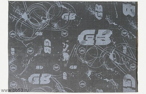 STP Vibroplast Good Balance 4 MAX/ Вибропласт GB 4 (0.47*0.75м) 5 листов в пачке