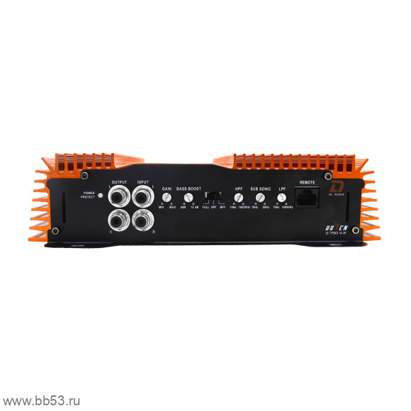 DL Audio Raven 2.750 v.2 [RMS: 2x400W (4 Ом) 2x550W (2 Ом)/2х750W (1Ом)]