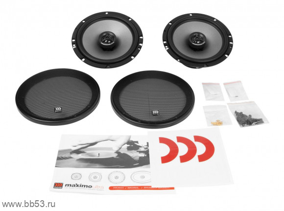 Morel MAXIMO Ultra 602 Coax MKII [16.5см/2х пол. коакс./90Вт ном./160Вт макс./91Дб/глубина 63 мм]