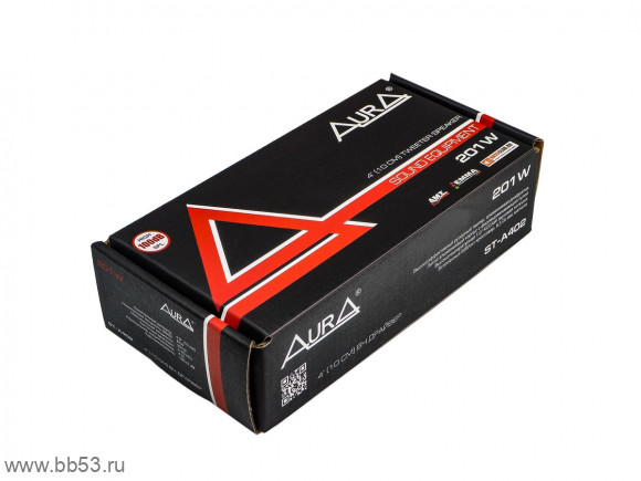 AURA ST-A402 [10 см/рупор/RMS 81Вт/MAX 201Вт/100 Дб/2000 - 23000 Гц/4 Ом/2шт]