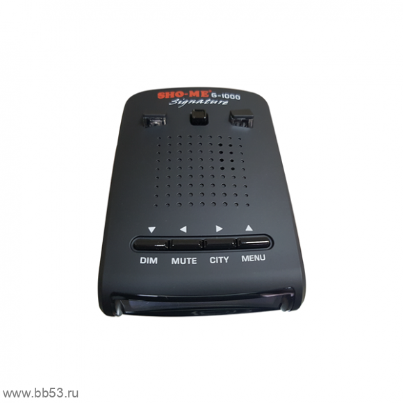 Sho-Me G-1000 Signature [GPS сигнатурный радар/СТРЕЛКА,КОРДОН/защита от ложных сработок/360гр.]