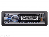 AURA AMH-202BT [без CD/BT/mp3/USB/SD/EQ/2 RCA sub control/синяя подсветка/несьмная панель]