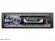 AURA AMH-202BT [без CD/BT/mp3/USB/SD/EQ/2 RCA sub control/синяя подсветка/несьмная панель]
