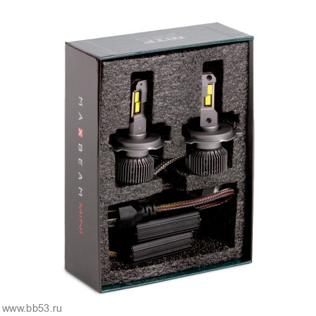 H4 MTF Light MaxBeam mini 2.0 CANBUS комплект светодиодных ламп CSP 3570/6000K/12V/45W/4500Lm/2шт. H4 MTF Light MaxBeam mini 2.0 CANBUS комплект светодиодных ламп CSP 3570/6000K/12V/45W/4500Lm/2шт.