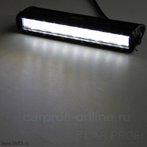 Балка светодиодная CP-5W-SL-50 NEW Flood рассеиваемый 10x5W CREE 50W 285*42*80 мм [1 шт., 9-32V]